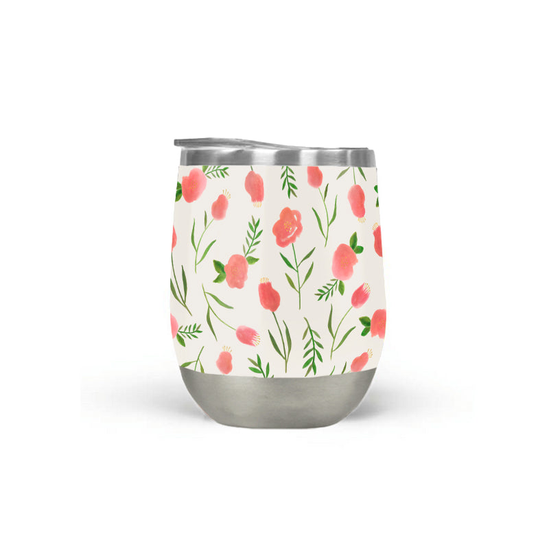 Spring Watercolor Tumbler