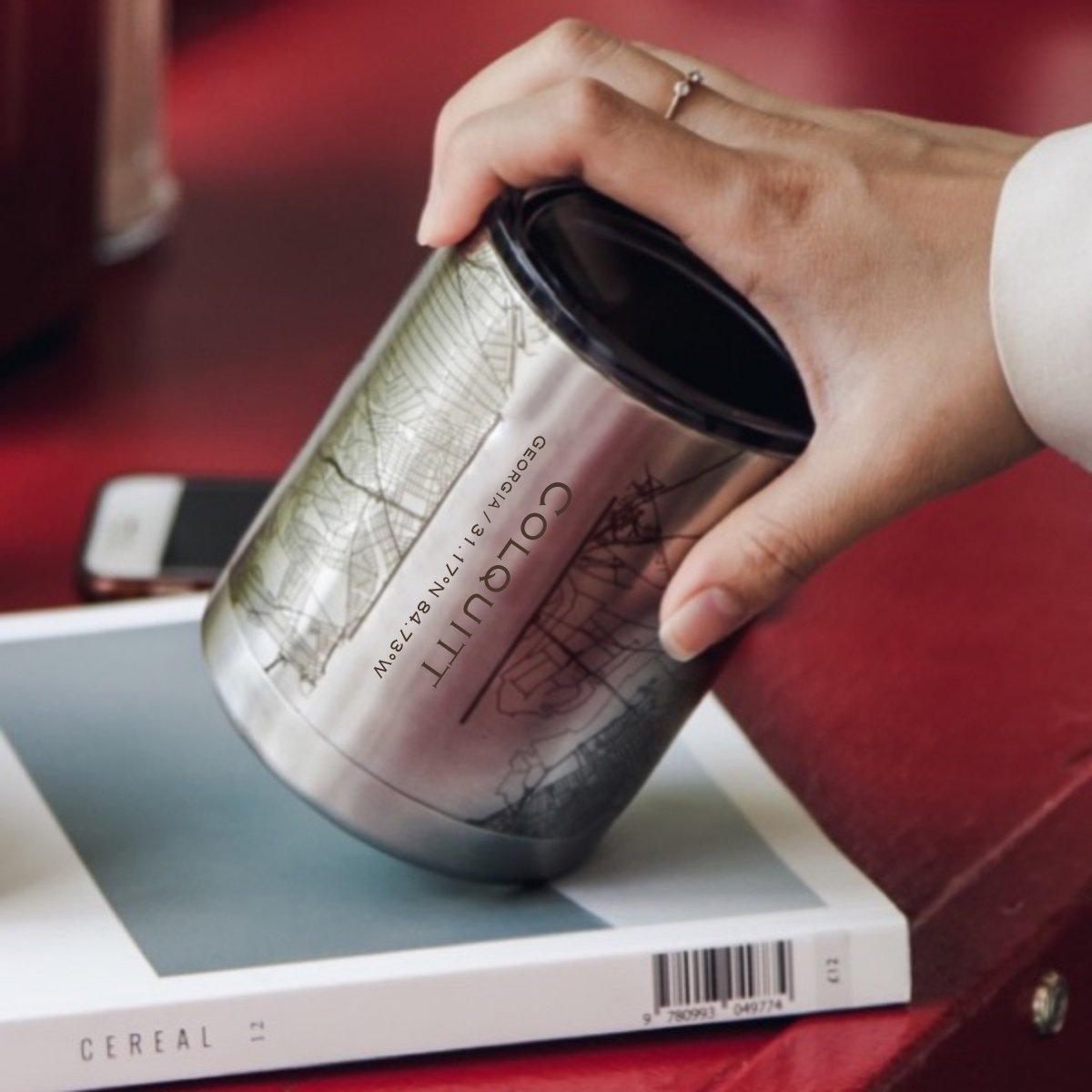 Colquitt - Georgia Engraved Map Insulated Cup