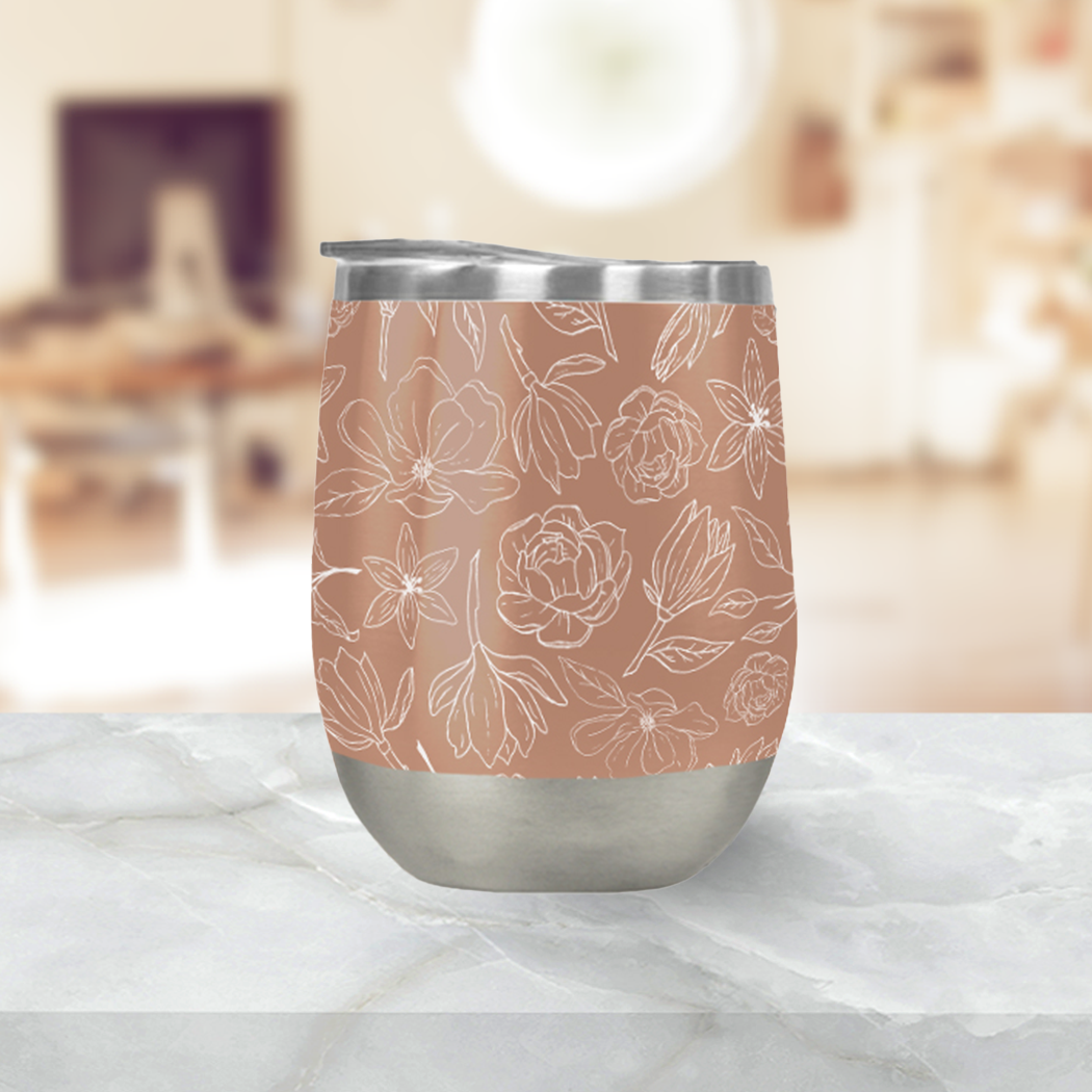 Copper Magnolia Tumbler