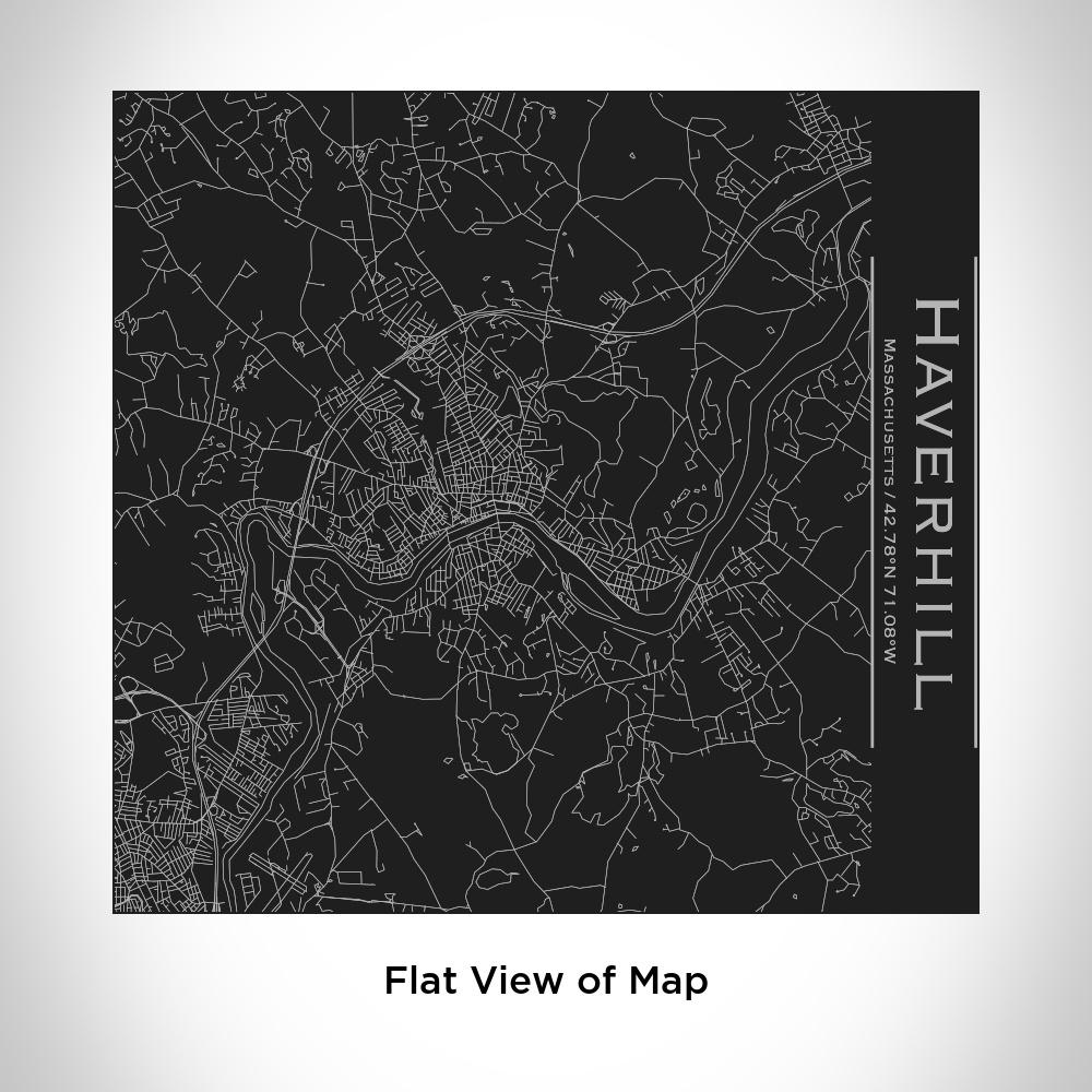 Haverhill - Massachusetts Map Tumbler in Matte Black